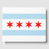 Chicago Flag Gastenboek (Voorkant)