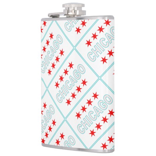 Chicago Flag Heupfles (Links)