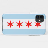 Chicago Flag Hoesje-Mate iPhone 5 Barely Daar Hoes (Achterkant (horizontaal))