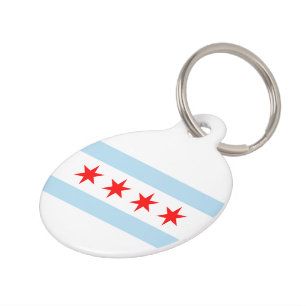 Chicago Flag Huisdierpenning