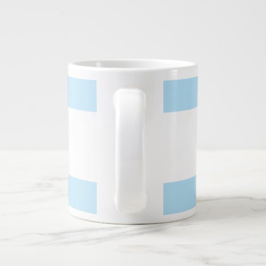 Chicago Flag Jumbo Mok (Achterkant)