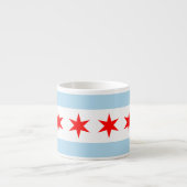 Chicago Flag Jumbo Mok (Voorkant)