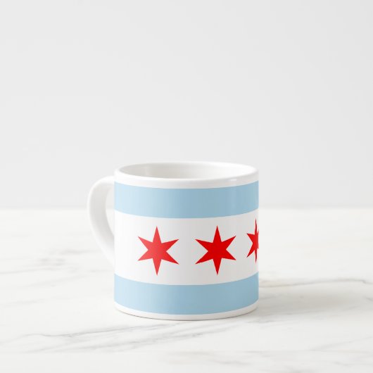 Chicago Flag Jumbo Mok (Links)