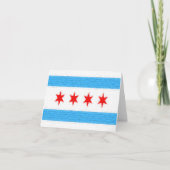 Chicago Flag Kaart (Voorkant)