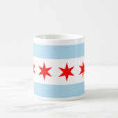Chicago Flag Koffiemok (Center)