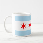 Chicago Flag Koffiemok (Links)