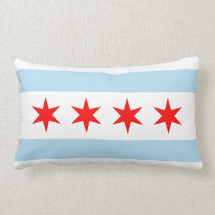 Chicago Flag Kussen