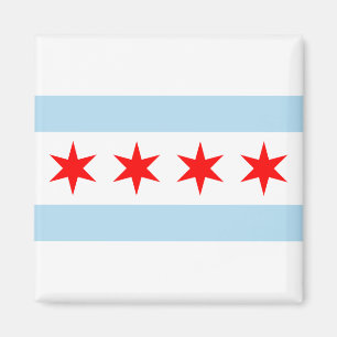 Chicago Flag Magnets Magneet