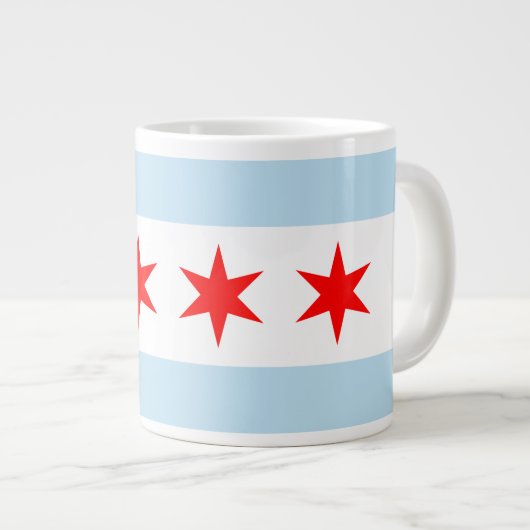 Chicago Flag Mok (Voorkant rechts)