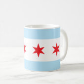 Chicago Flag Mok (Voorkant rechts)