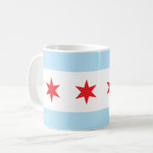 Chicago Flag Mok (Voorkant links)