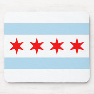 Chicago Flag Muismat