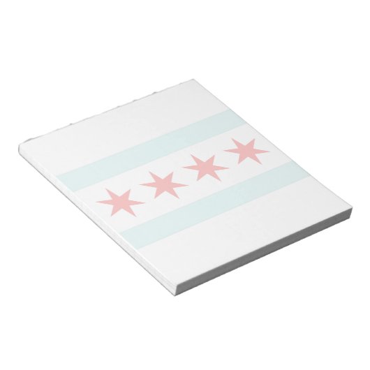 Chicago Flag Notitieblok (Schuin)