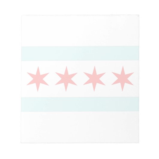 Chicago Flag Notitieblok (Voorkant)