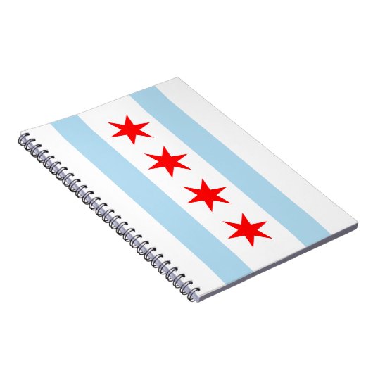 Chicago Flag Notitieboek (Rechterzijde)