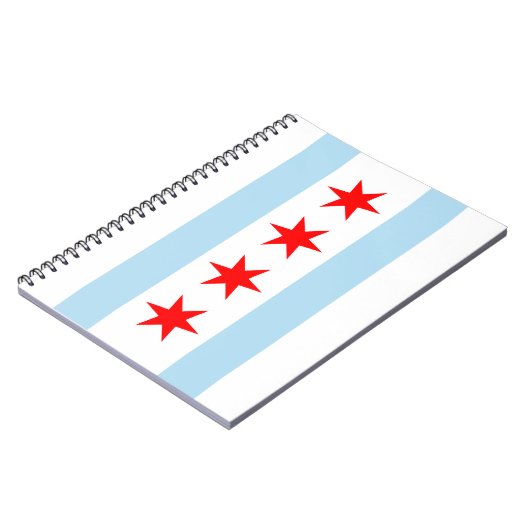 Chicago Flag Notitieboek (Linkerzijde)
