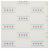 Chicago Flag Pattern Stof (Swatch)