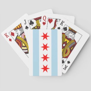 Chicago Flag Pokerkaarten