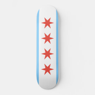 Chicago Flag Schaats Board Persoonlijk Skateboard