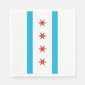 Chicago Flag Servet (Voorkant)