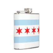 Chicago Flag Souvenir Heupfles (Rechts)