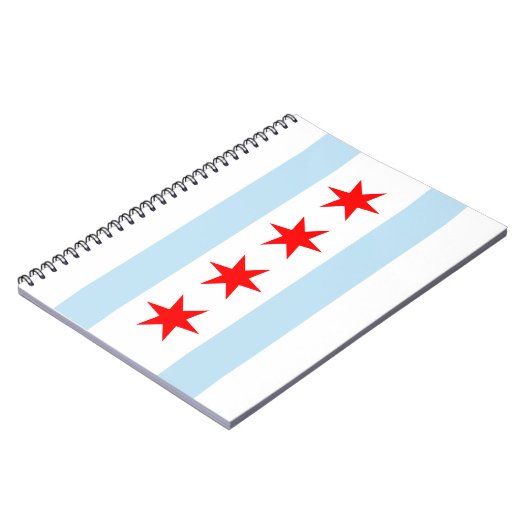 Chicago Flag Spiral Notitieboek (Linkerzijde)