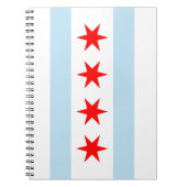 Chicago Flag Spiral Notitieboek (Voorkant)