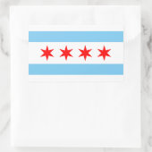 Chicago Flag Sticker (Tas)
