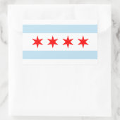 Chicago Flag Stickers (Tas)