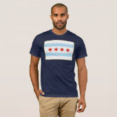 Chicago Flag T-shirt (Voorkant volledig)
