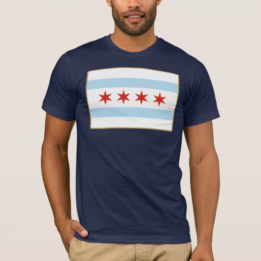Chicago Flag T-shirt (Voorkant)