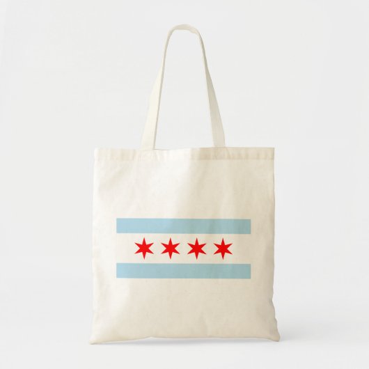Chicago Flag Tote Bag (Voorkant)