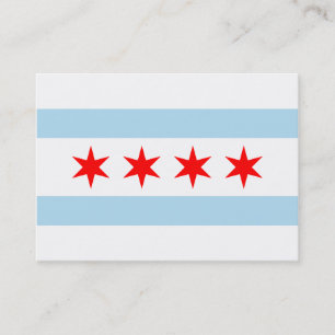 Chicago Flag Visitekaartje