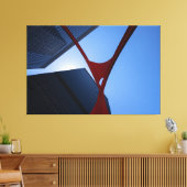 Chicago Flamingo Canvas Afdruk (Insitu (Woonkamer))