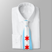 Chicago Flat Stropdas - Stars & Bars (Gebonden)