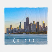 Chicago Fleece Blanket (Voorkant (Horizontaal))