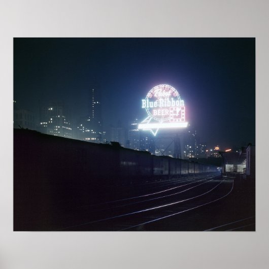Chicago Freight Yard, 1943. foto Poster (Voorkant)