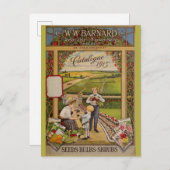  Chicago Gardening Flower Seeds Catalog Briefkaart (Voorkant / Achterkant)