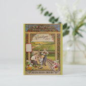  Chicago Gardening Flower Seeds Catalog Briefkaart (Staand voorkant)