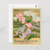  Chicago Gardening Flower Seeds Catalog Briefkaart (Voorkant / Achterkant)