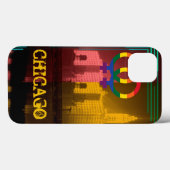 Chicago Gay Lesbian Interest Rainbow Wrigley Bldg Case-Mate iPhone Case (Achterkant (horizontaal))