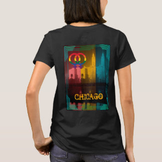 Chicago Gay Lesbian Interest Wrigley Building T-shirt