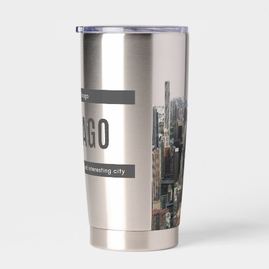 Chicago Geïsoleerde Drinkbeker (Rechts)