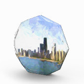 Chicago - Gelifferde verf Fotoblokken (Rechts)