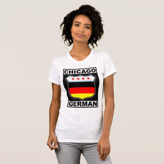 Chicago German American T-shirt (Voorkant volledig)
