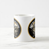 Chicago German Shepherd African Heritage Pride Art Koffiemok (Center)