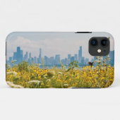 Chicago, gezien van de vogel van Montrose Harbour Case-Mate iPhone Case (Achterkant (horizontaal))