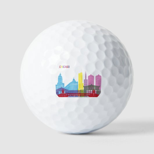 CHICAGO GOLFBALLEN (Voorkant)