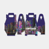 Chicago Graffiti Feest Bedankdoosjes (Uitgevouwen)