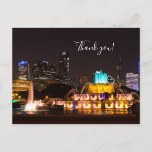 Chicago Grant Park Bedankkaartje Briefkaart